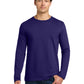 Men's Pocketless Long Sleeve T-Shirt - 64400 - Fan Dark Purple