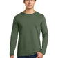 Men's Pocketless Long Sleeve T-Shirt - 64400 - Military Green