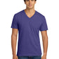 Men's Pocketless V-Neck T-Shirt - 64V00 - Heather Purple
