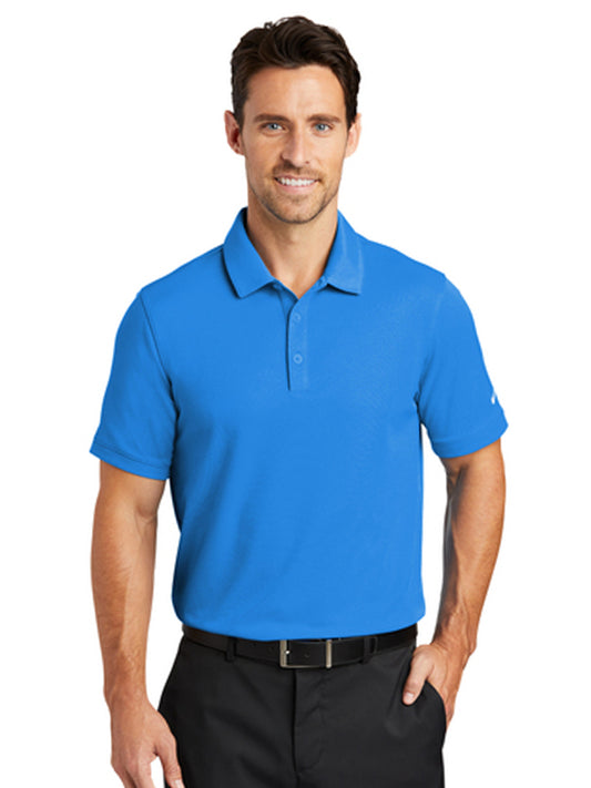 Men's Dri-FIT Pique Modern Fit Polo - 746099 - Light Photo Blue