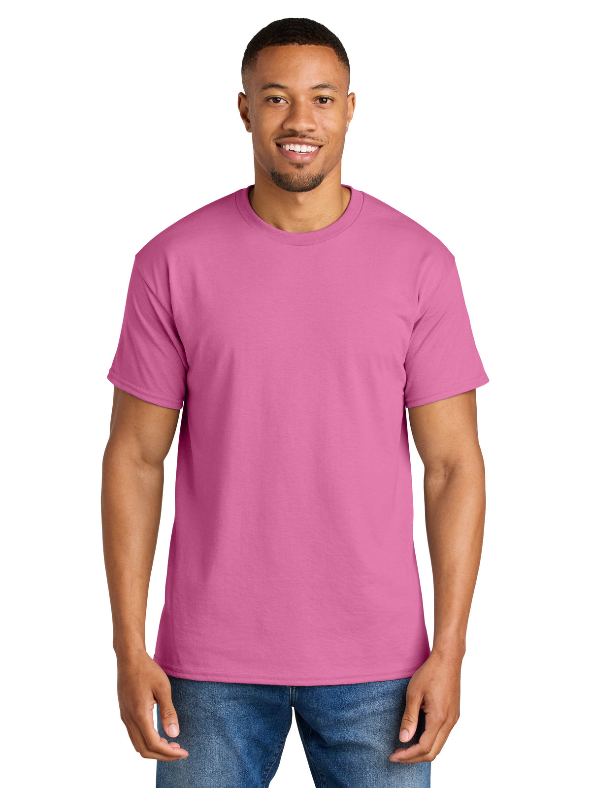 Men's DryBlend MVS T-Shirt - 8000 - Azalea