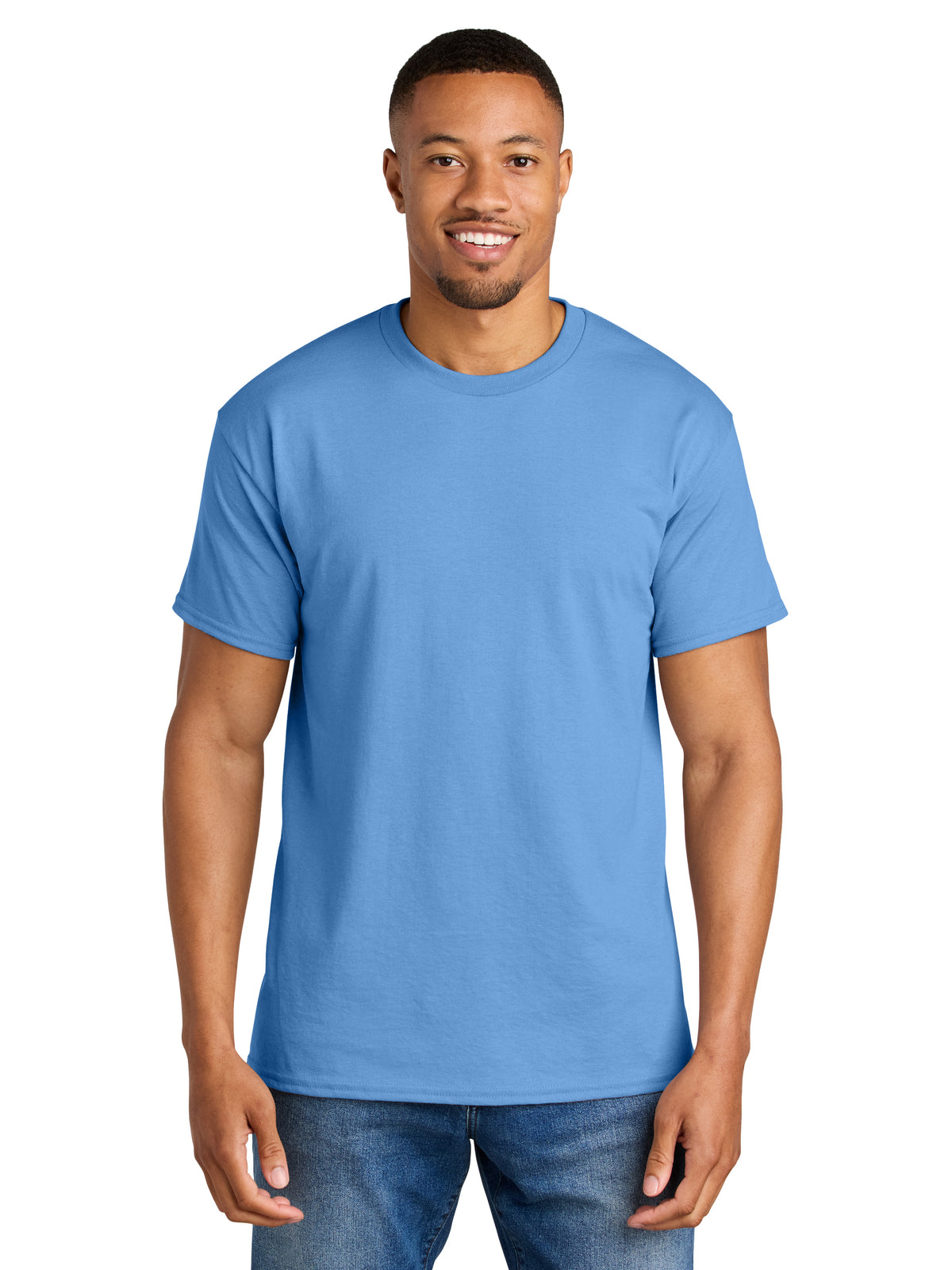 Men's DryBlend MVS T-Shirt - 8000 - Carolina Blue