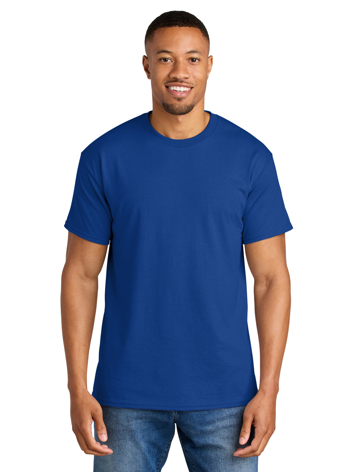 Men's DryBlend MVS T-Shirt - 8000 - Deep Royal