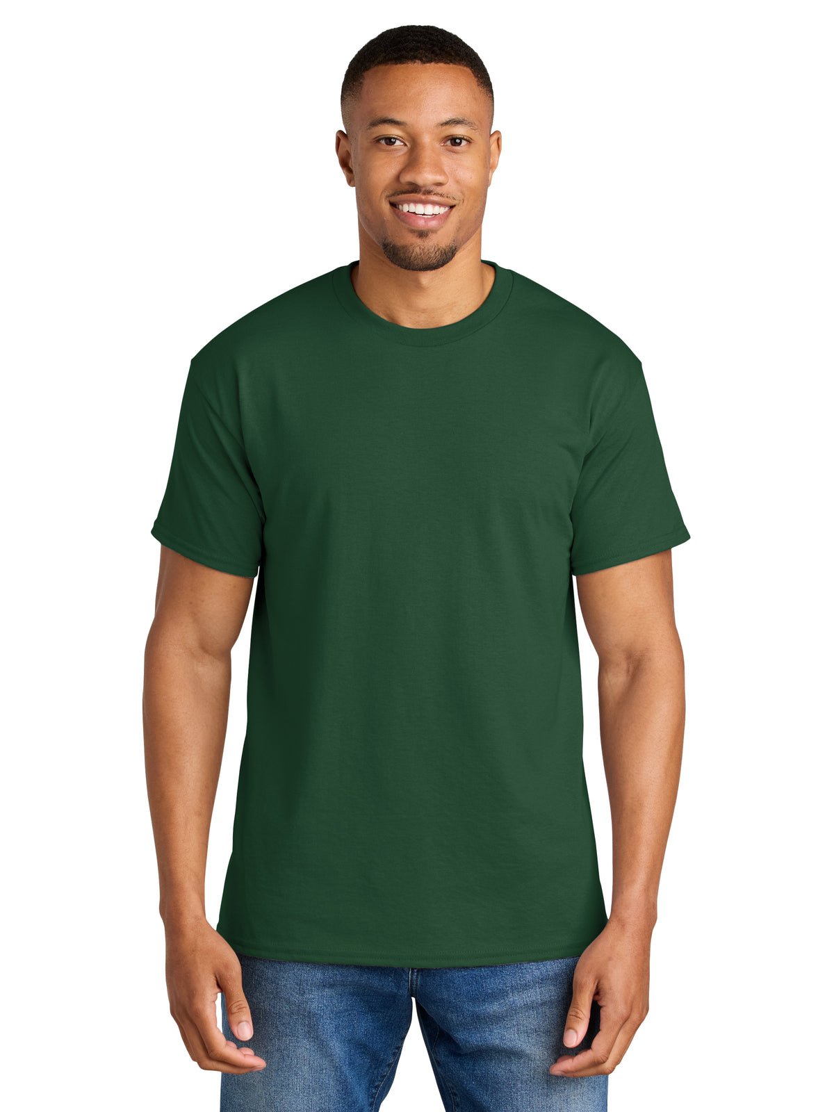 Men's DryBlend MVS T-Shirt - 8000 - Dark Green