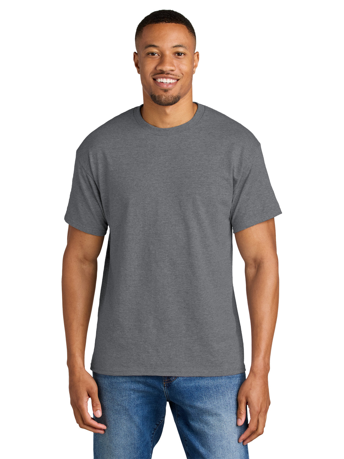 Men's DryBlend MVS T-Shirt - 8000 - Graphite Heather