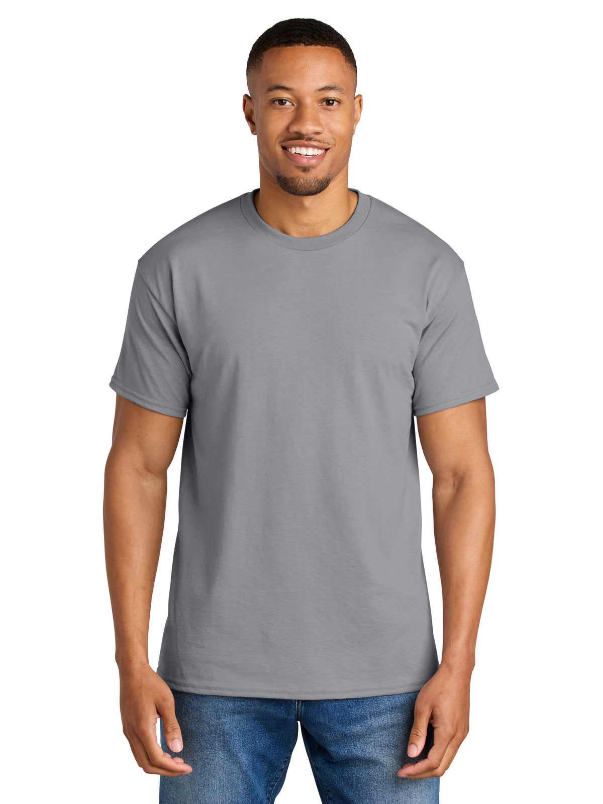 Men's DryBlend MVS T-Shirt - 8000 - Gravel