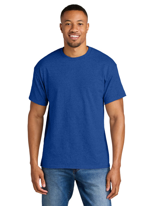 Men's DryBlend MVS T-Shirt - 8000 - Heather Deep Royal