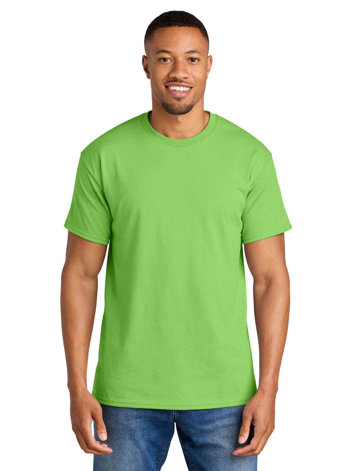Men's DryBlend MVS T-Shirt - 8000 - Lime