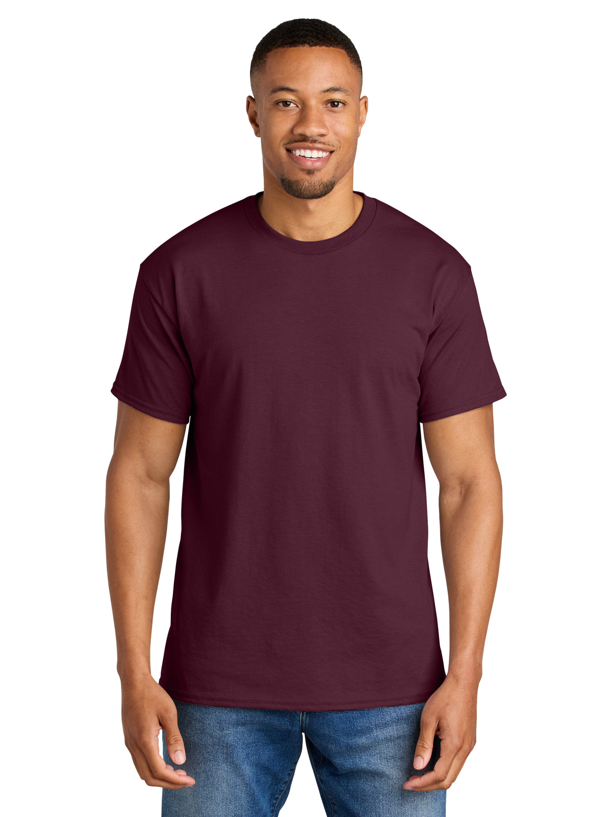Men's DryBlend MVS T-Shirt - 8000 - Maroon