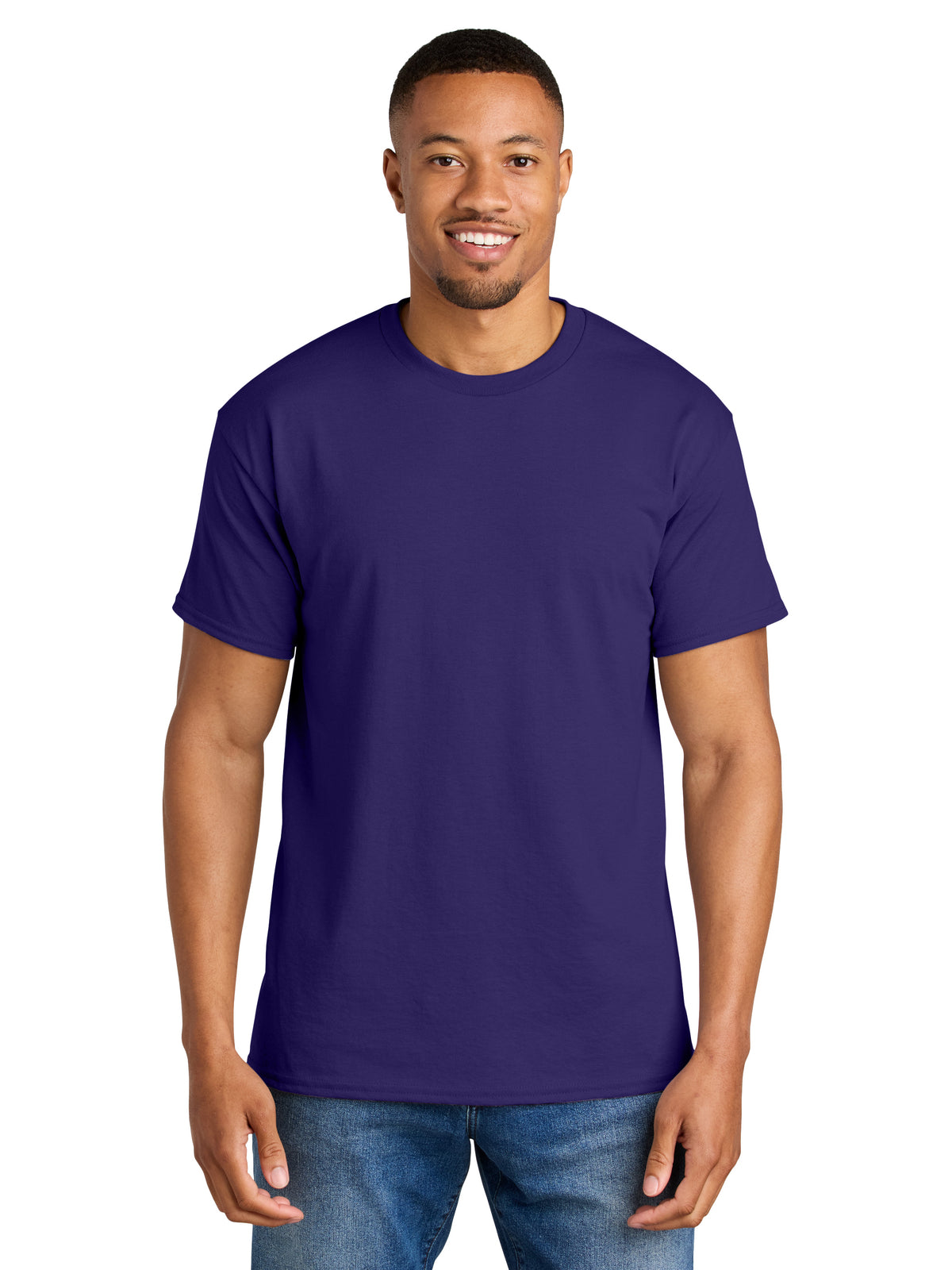 Men's DryBlend MVS T-Shirt - 8000 - Purple