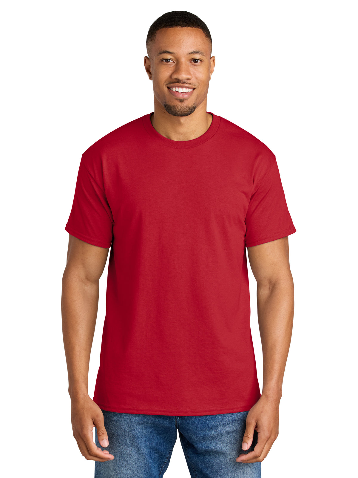 Men's DryBlend MVS T-Shirt - 8000 - Red