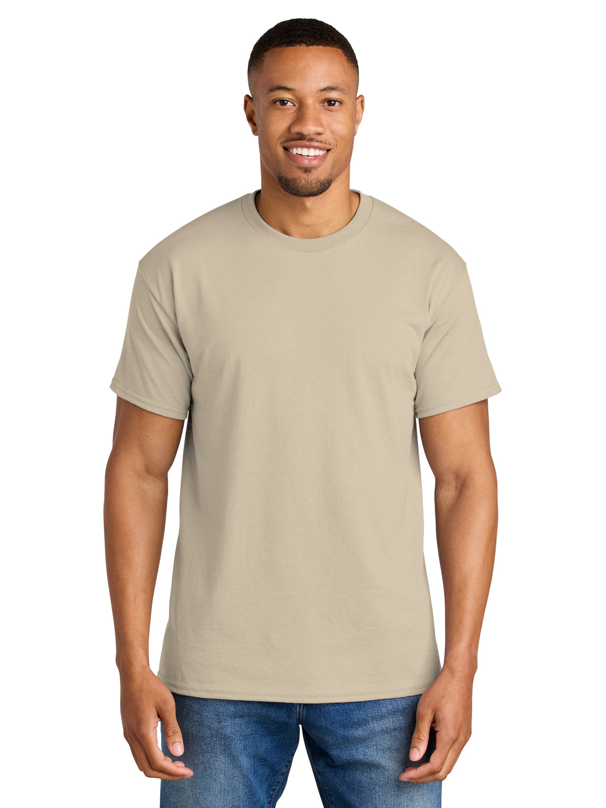 Men's DryBlend MVS T-Shirt - 8000 - Sand