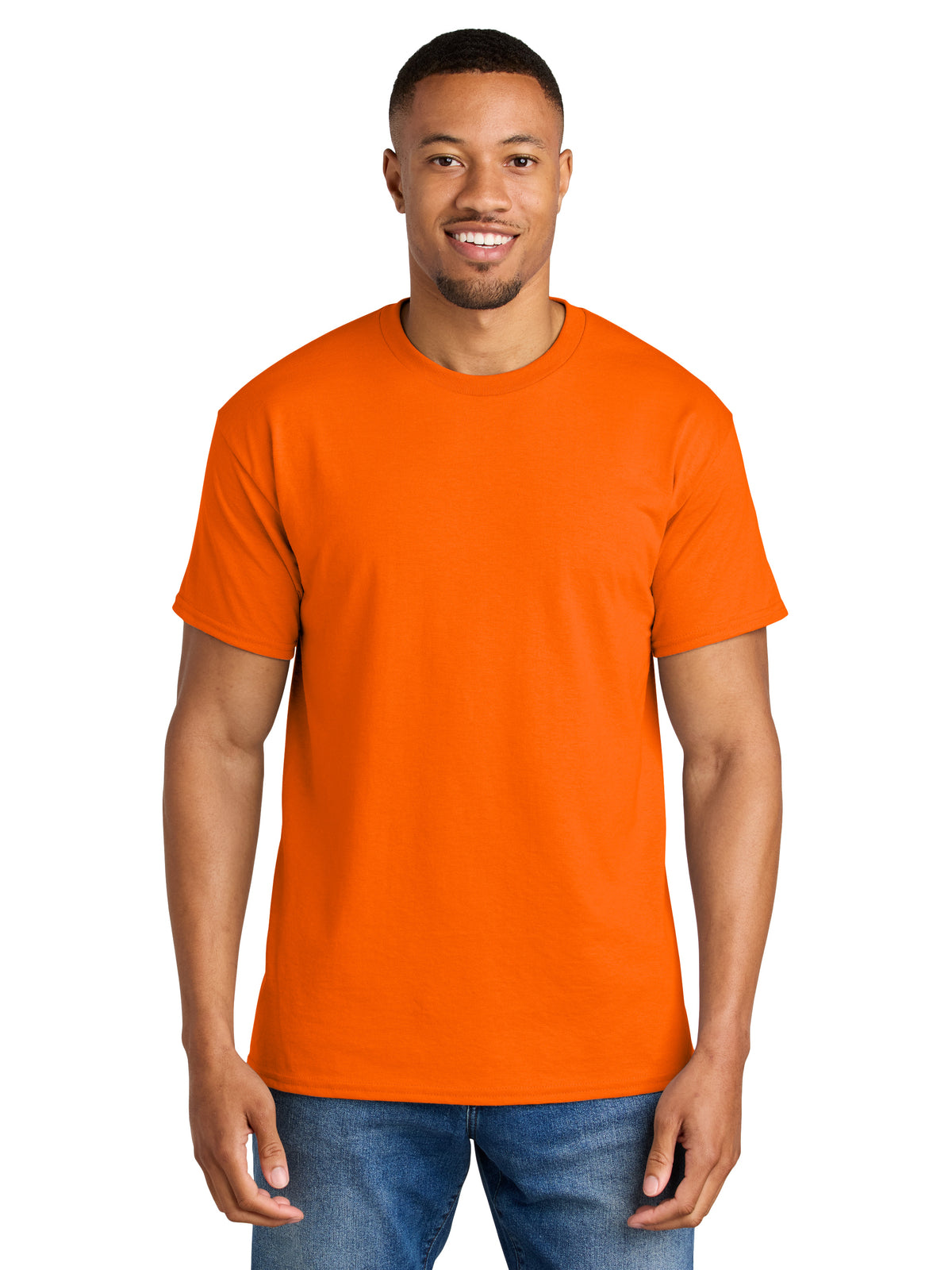Men's DryBlend MVS T-Shirt - 8000 - S. Orange