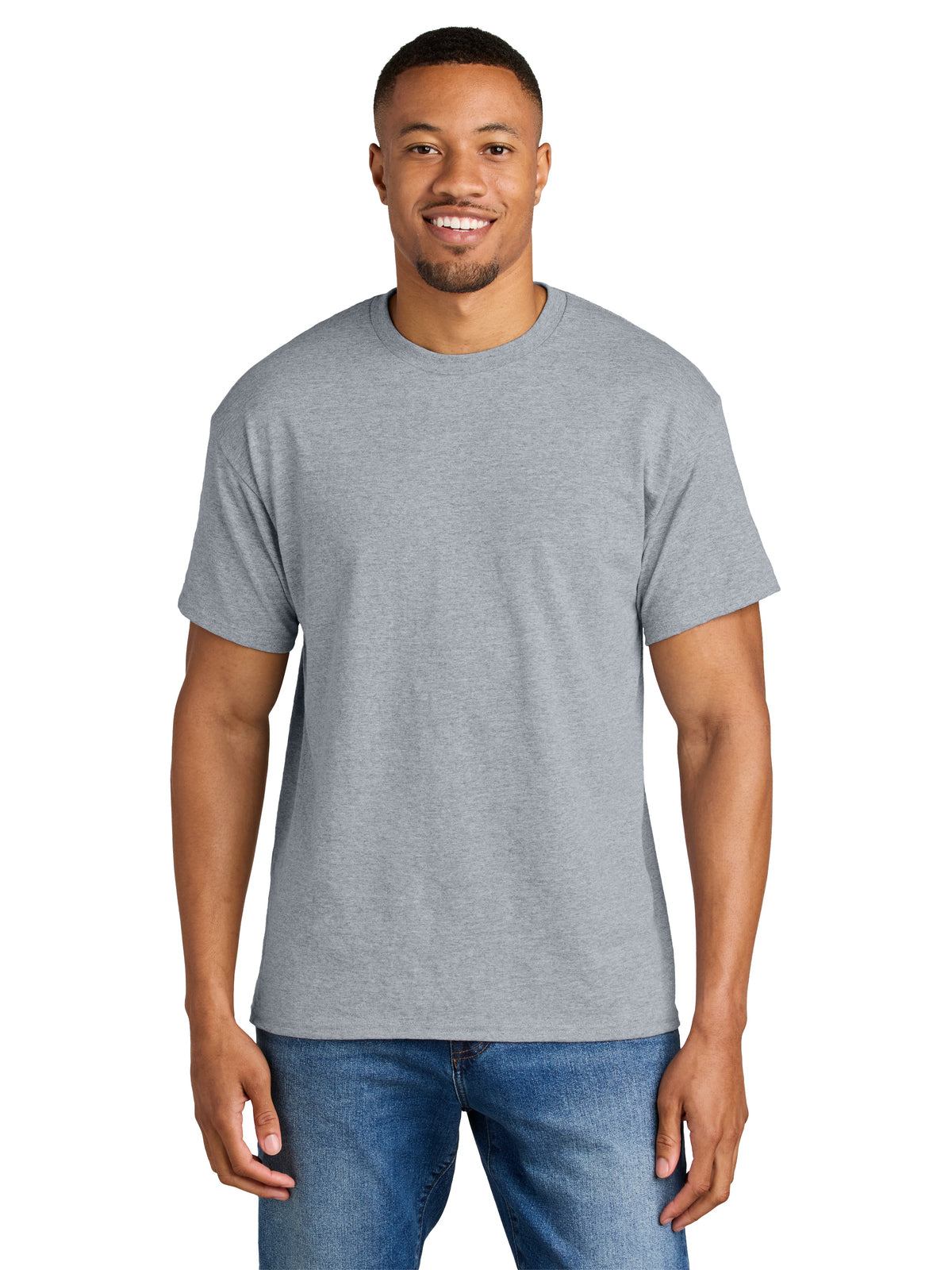 Men's DryBlend MVS T-Shirt - 8000 - Sport Grey