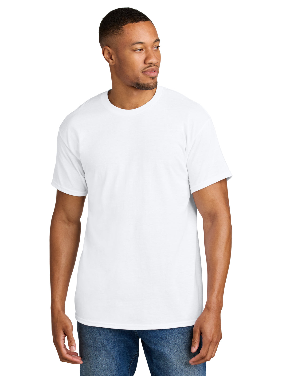 Men's DryBlend MVS T-Shirt - 8000 - White