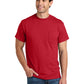 Men's DryBlend One-Pocket MVS T-Shirt - 8300 - Red