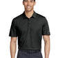 Men's Pocketless Embossed Tri-Blade Polo - 838964 - Black