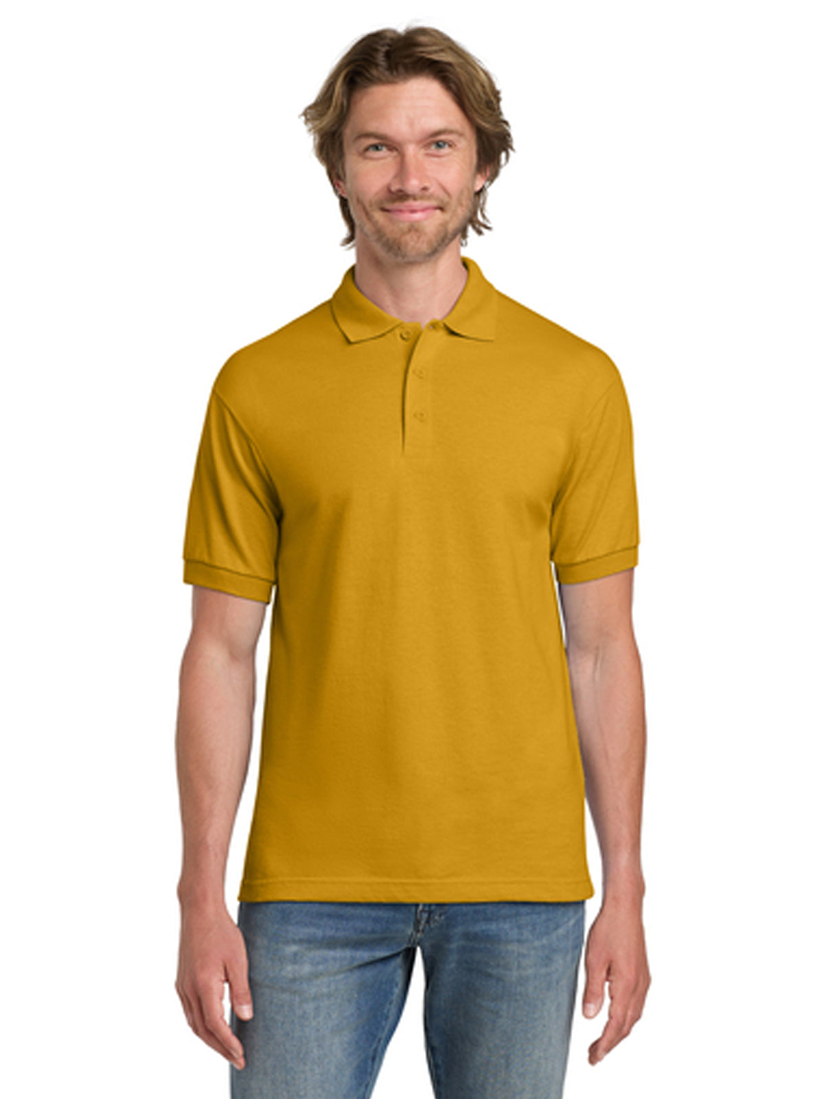 Men's Pocketless DryBlend Sport Polo - 8800 - Gold