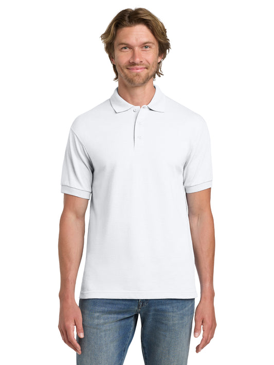 Men's Pocketless DryBlend Sport Polo - 8800 - White