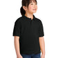 Youth DryBlend Jersey Polo - 8800B - Black