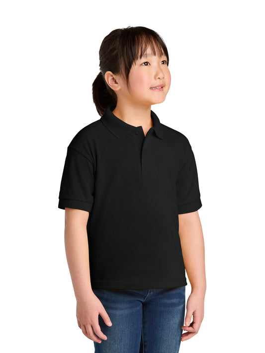 Youth DryBlend Jersey Polo - 8800B - Black