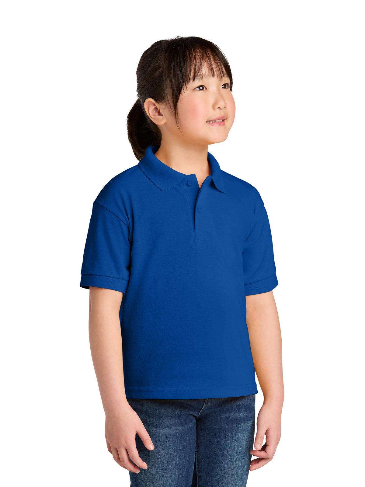 Youth DryBlend Jersey Polo - 8800B - Royal