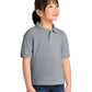 Youth DryBlend Jersey Polo - 8800B - Sport Grey