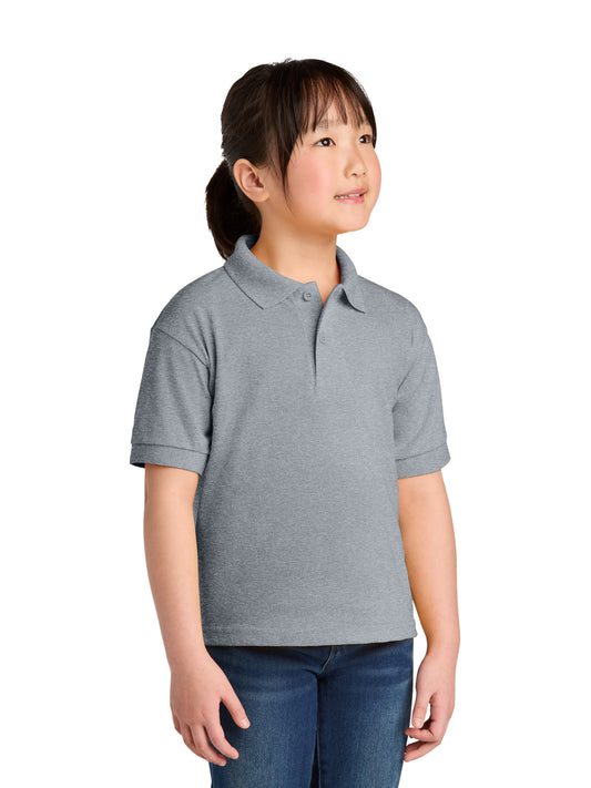 Youth DryBlend Jersey Polo - 8800B - Sport Grey