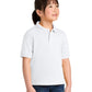Youth DryBlend Jersey Polo - 8800B - White