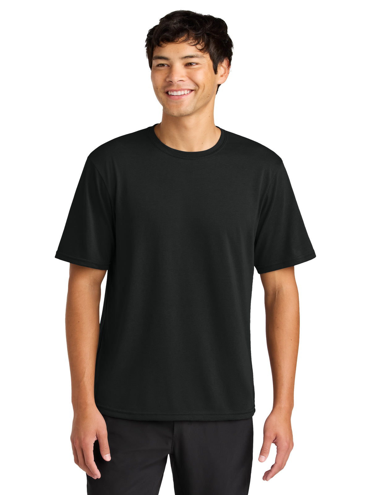 Men's Pocketless Softek Short Sleeve T-Shirt - A4N3013 - Black