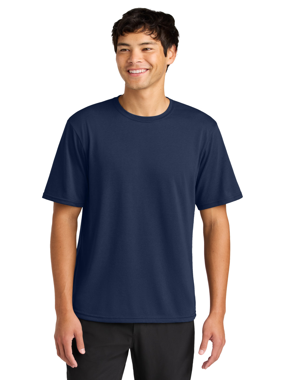 Men's Pocketless Softek Short Sleeve T-Shirt - A4N3013 - Navy