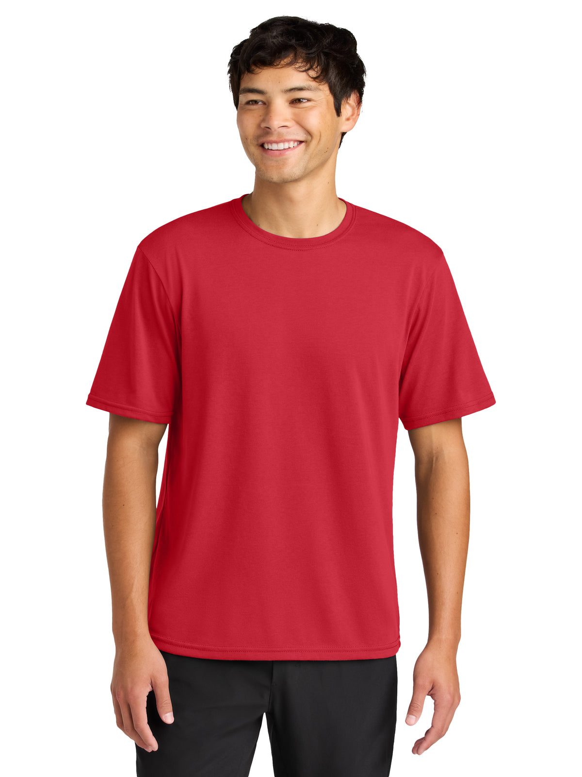 Men's Pocketless Softek Short Sleeve T-Shirt - A4N3013 - Scarlet