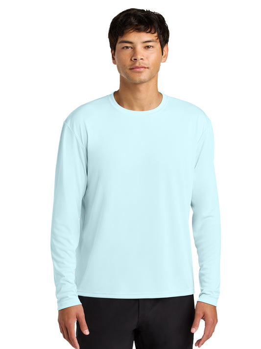 Men's Pocketless Cooling Performance Long Sleeve Tee - A4N3165 - Pastel Blue
