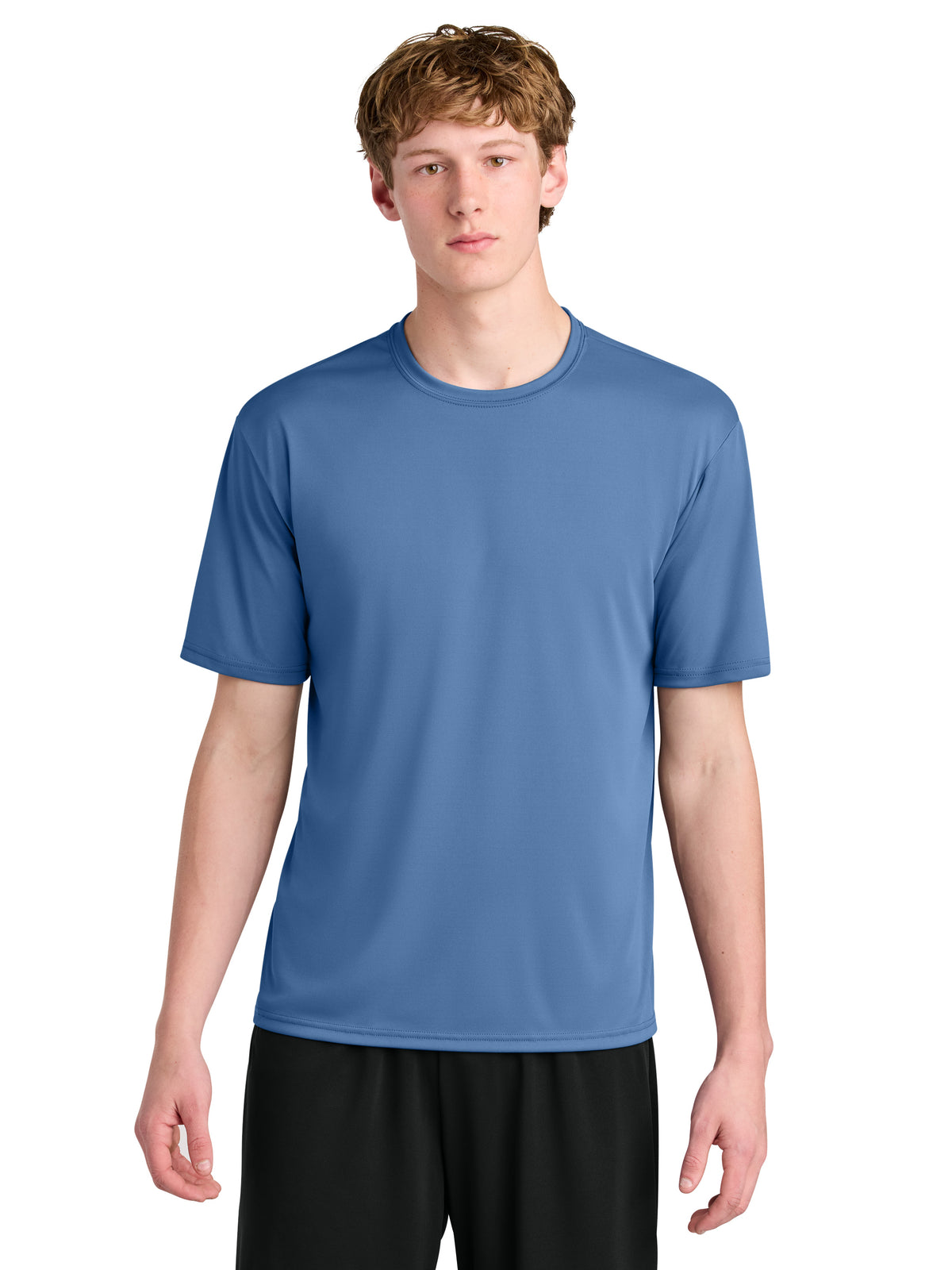 Men's Pocketless AirFlex Short Sleeve T-Shirt - A4N3531 - Light Blue