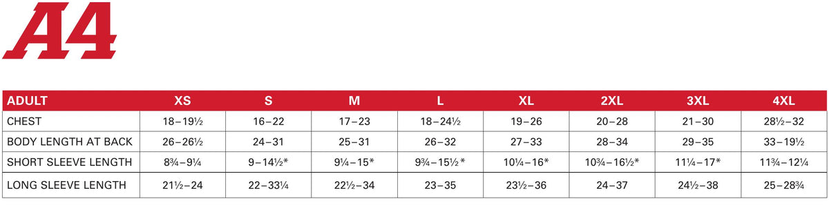 SIZECHART
