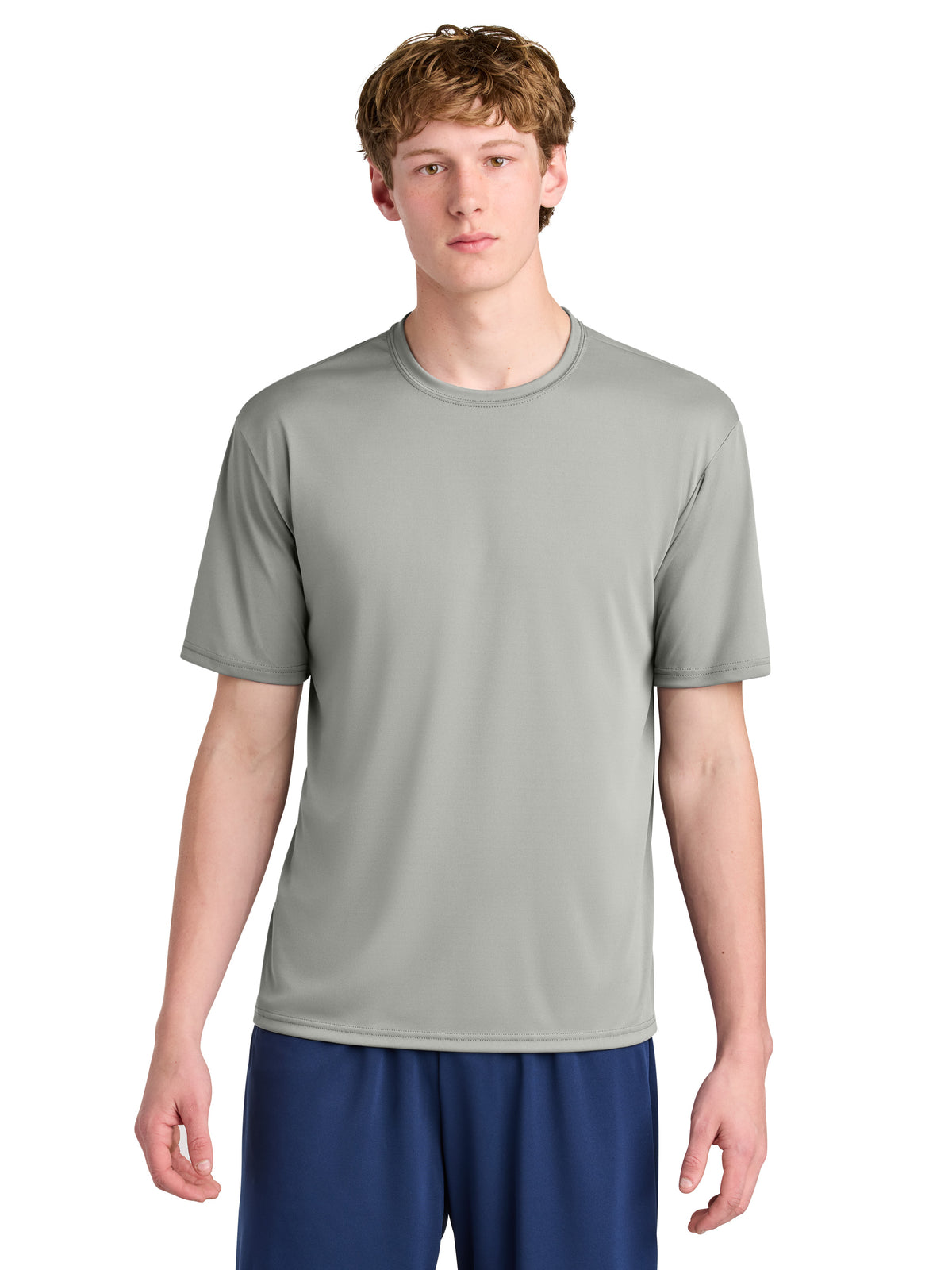 Men's Pocketless AirFlex Short Sleeve T-Shirt - A4N3531 - Silver