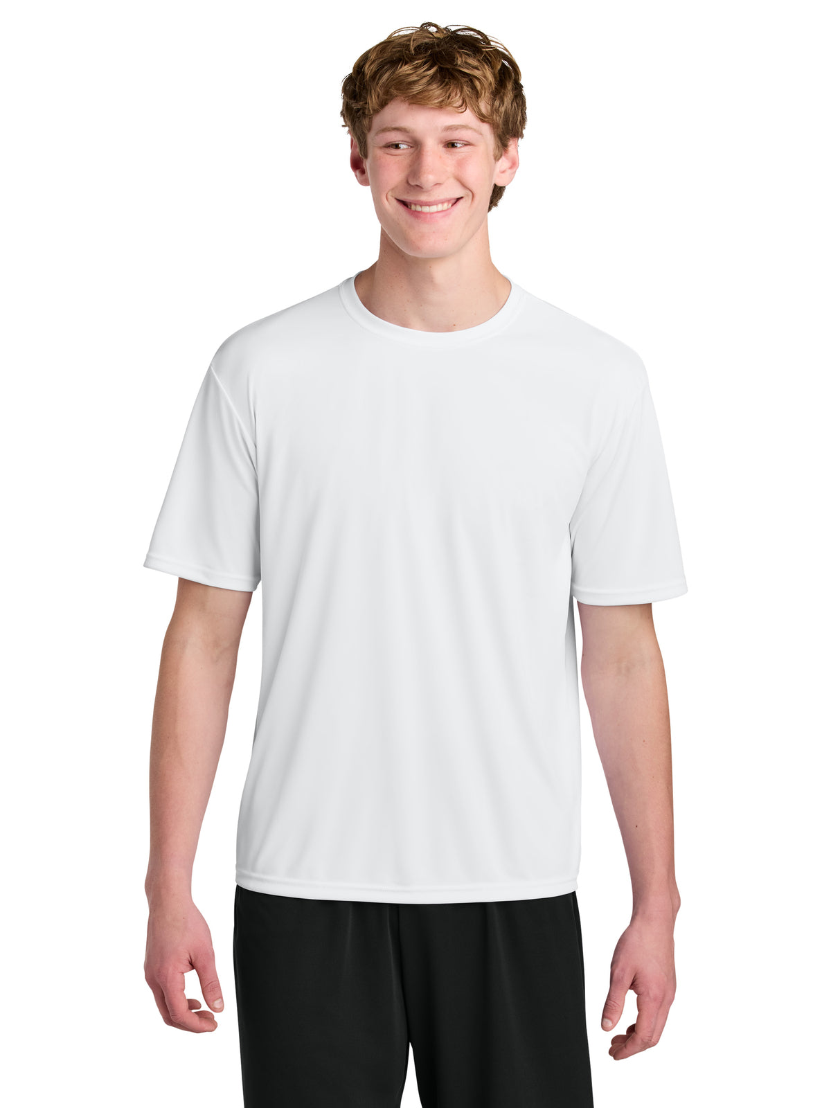 Men's Pocketless AirFlex Short Sleeve T-Shirt - A4N3531 - White
