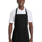 Unisex 2-Pocket Full-Length Apron - A500 - Black