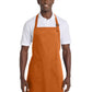 Unisex 2-Pocket Full-Length Apron - A500 - Texas Orange