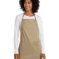 Women's Three-Pocket Full-Length Apron - A520 - Khaki