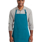 Unisex 2-Pocket Full-Length Bib Apron - A600 - Sapphire
