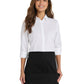 Unisex 2-Pocket Stain Release Half Bistro Apron - A706 - Black