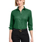 Women's Pocketless Stretch Nailhead Shirt - BB18003 - Club Green