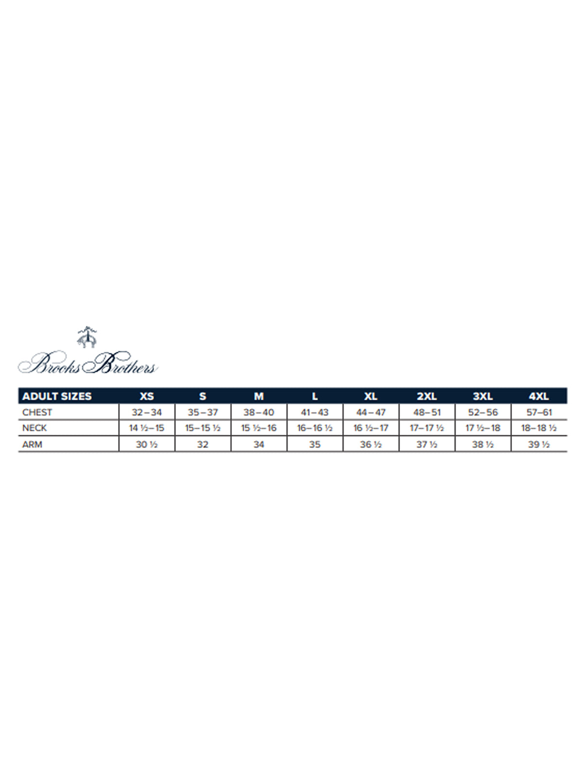 SIZECHART
