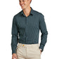 Men's Pocketless Tech Stretch Patterned Shirt - BB18006 - Dark Pine Multi Check