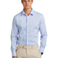 Men's Pocketless Tech Stretch Patterned Shirt - BB18006 - Newport Blue/ Pearl Pink Fine Check