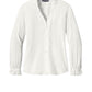 Women’s Long Sleeve Ruffle Collar Blouse - BB18011 - Off White