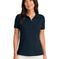 Women's Pocketless Pique Polo - BB18201 - Navy Blazer