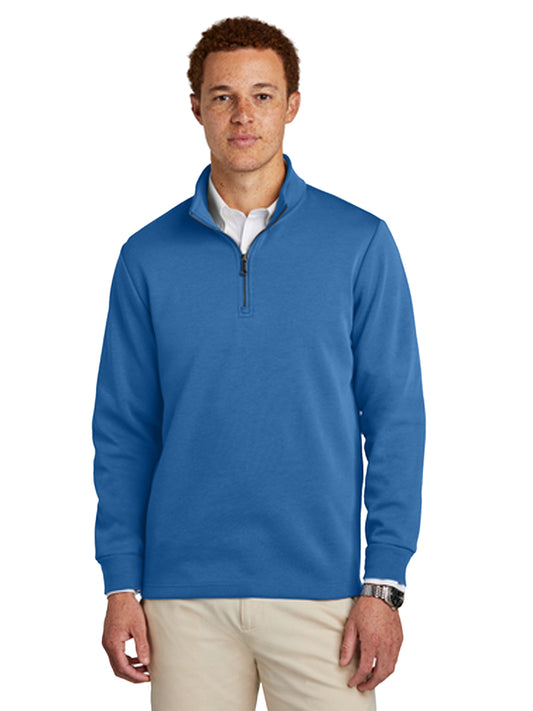 Men's Pocketless 1/4-Zip Sweatshirt - BB18206 - Charter Blue