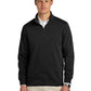 Men's Pocketless 1/4-Zip Sweatshirt - BB18206 - Deep Black